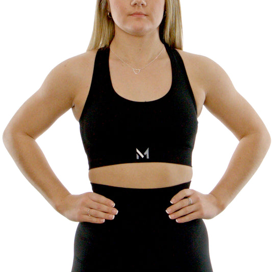 Black Sports Bra