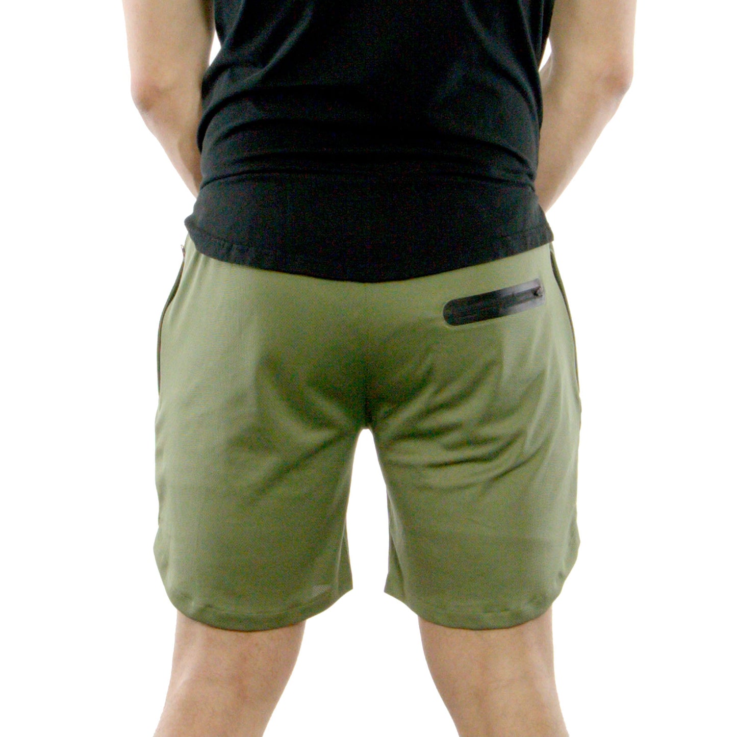 Army Green 2-in-1 Shorts