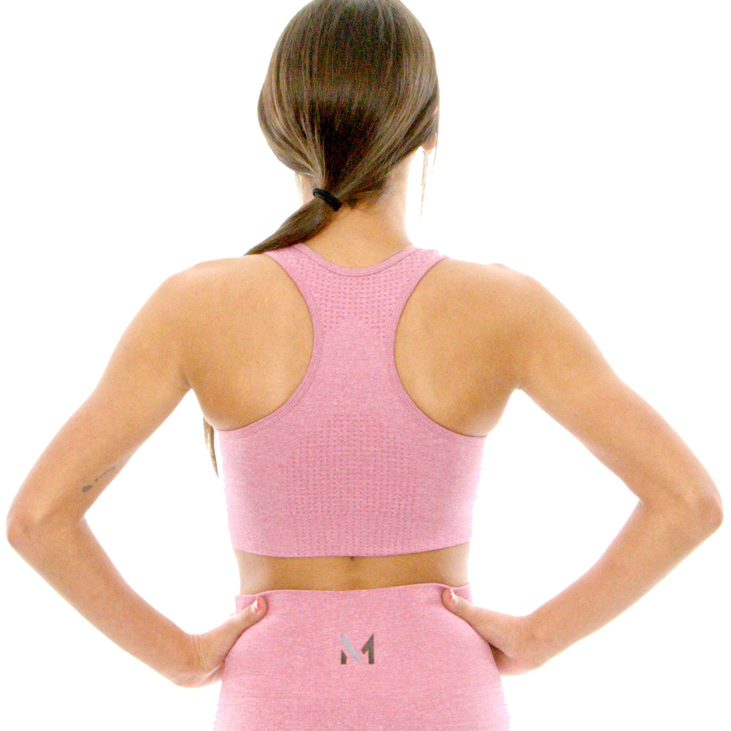 Pink Sports Bra