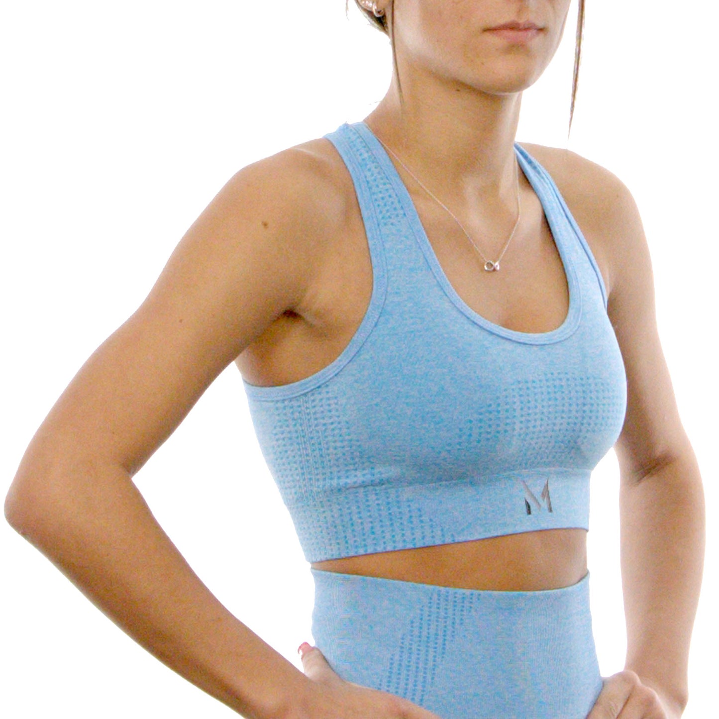 Light Blue Sports Bra